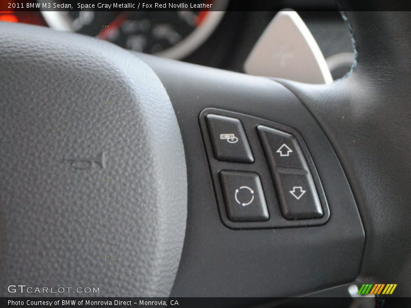 Space Gray Metallic / Fox Red Novillo Leather 2011 BMW M3 Sedan