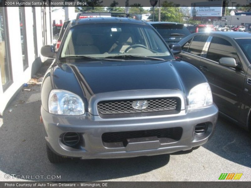 Moonlit Blue / Beige 2004 Hyundai Santa Fe
