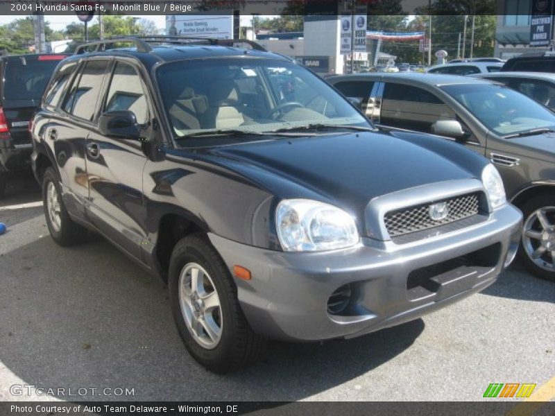 Moonlit Blue / Beige 2004 Hyundai Santa Fe