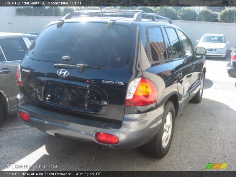 Moonlit Blue / Beige 2004 Hyundai Santa Fe