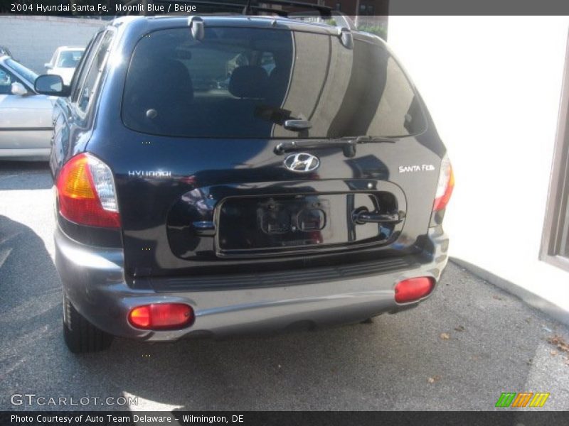 Moonlit Blue / Beige 2004 Hyundai Santa Fe