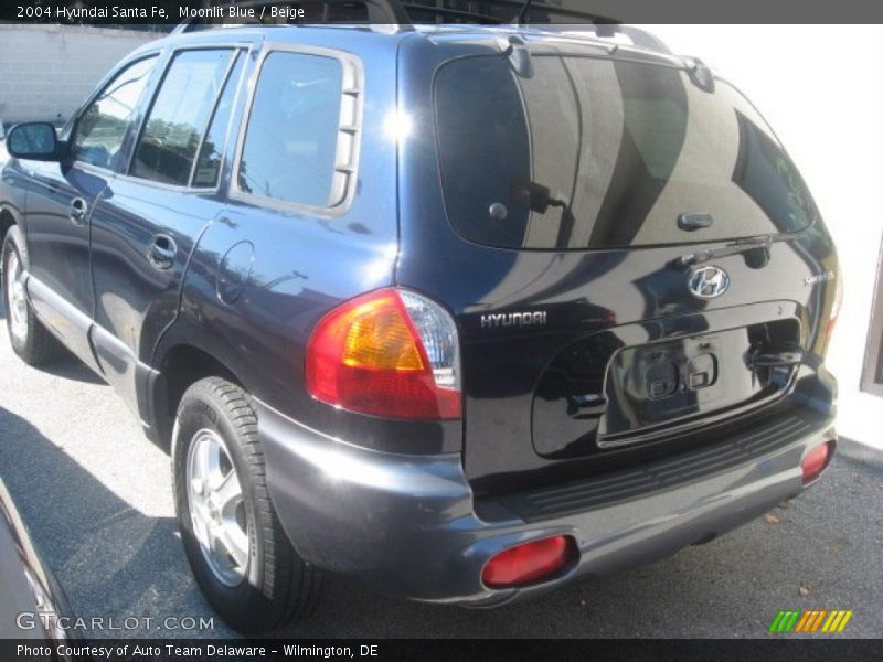 Moonlit Blue / Beige 2004 Hyundai Santa Fe