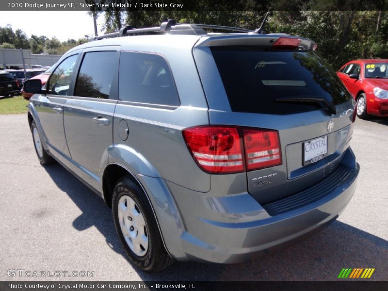 Silver Steel Metallic / Dark Slate Gray 2010 Dodge Journey SE
