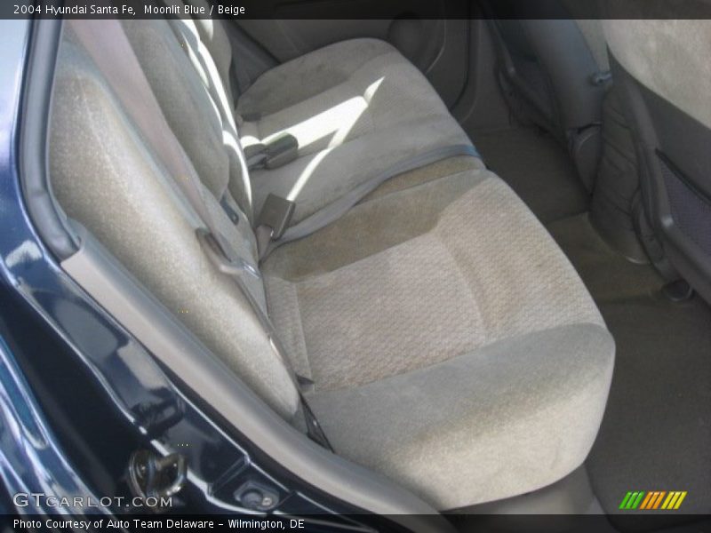 Moonlit Blue / Beige 2004 Hyundai Santa Fe