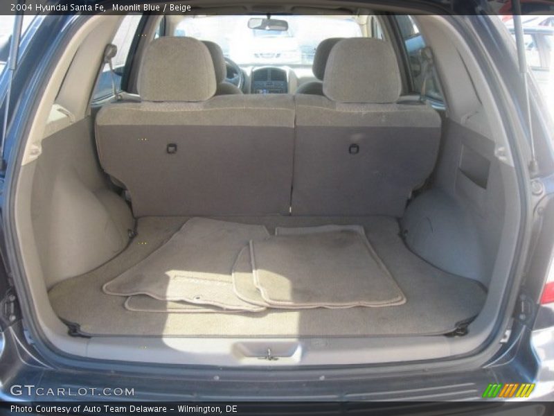 Moonlit Blue / Beige 2004 Hyundai Santa Fe