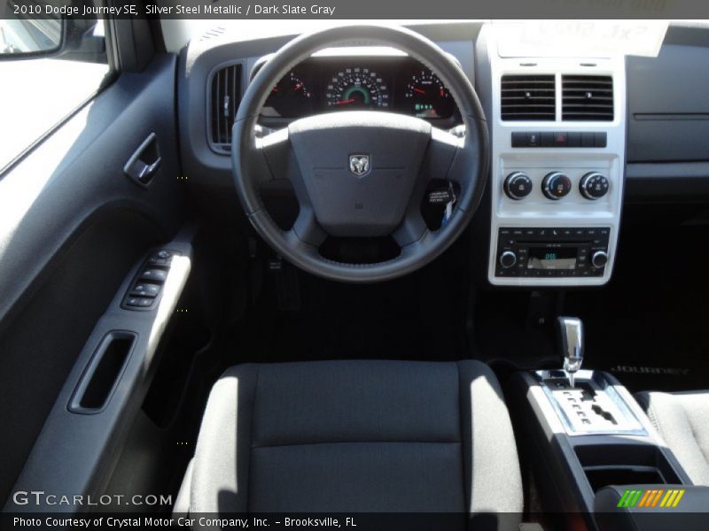 Silver Steel Metallic / Dark Slate Gray 2010 Dodge Journey SE
