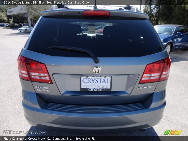 Silver Steel Metallic / Dark Slate Gray 2010 Dodge Journey SE