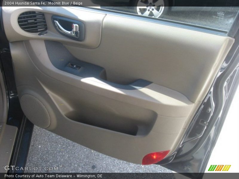 Moonlit Blue / Beige 2004 Hyundai Santa Fe