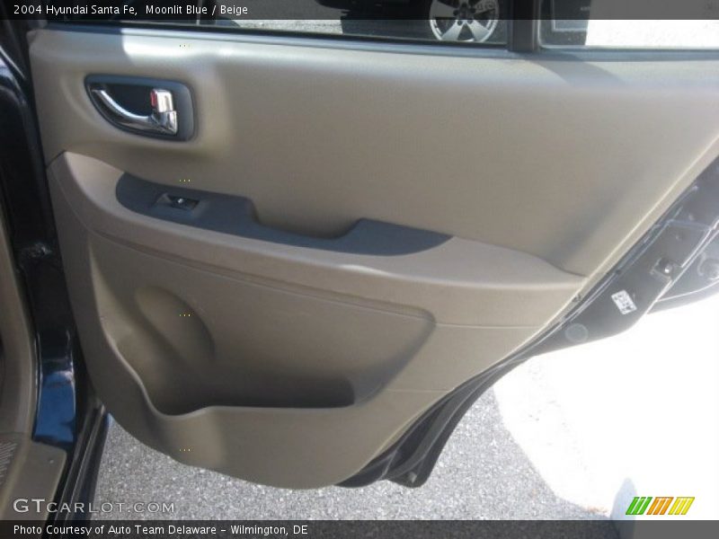 Moonlit Blue / Beige 2004 Hyundai Santa Fe