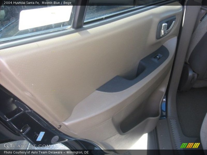 Moonlit Blue / Beige 2004 Hyundai Santa Fe