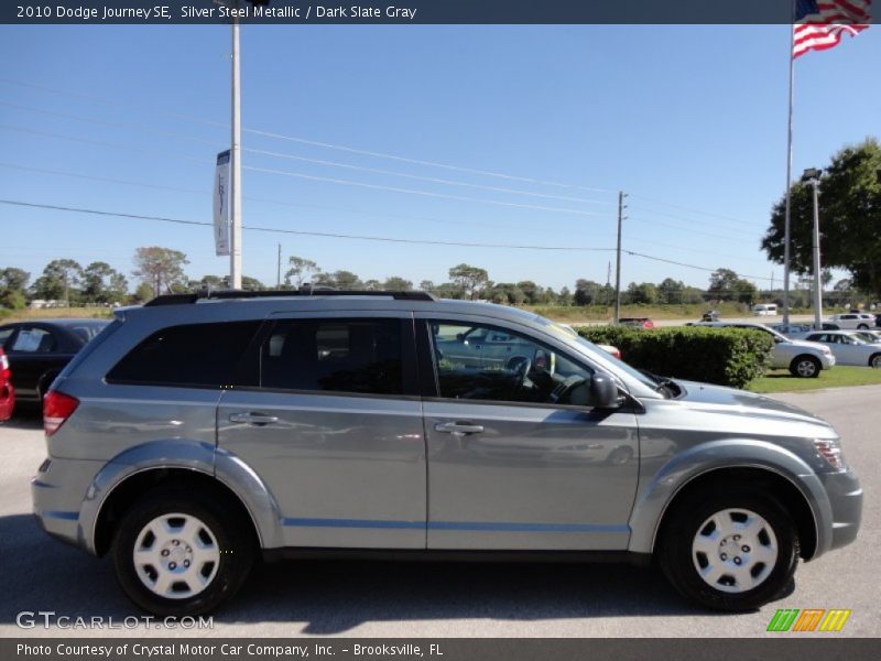 Silver Steel Metallic / Dark Slate Gray 2010 Dodge Journey SE