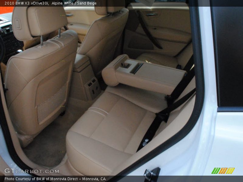 Alpine White / Sand Beige 2010 BMW X3 xDrive30i