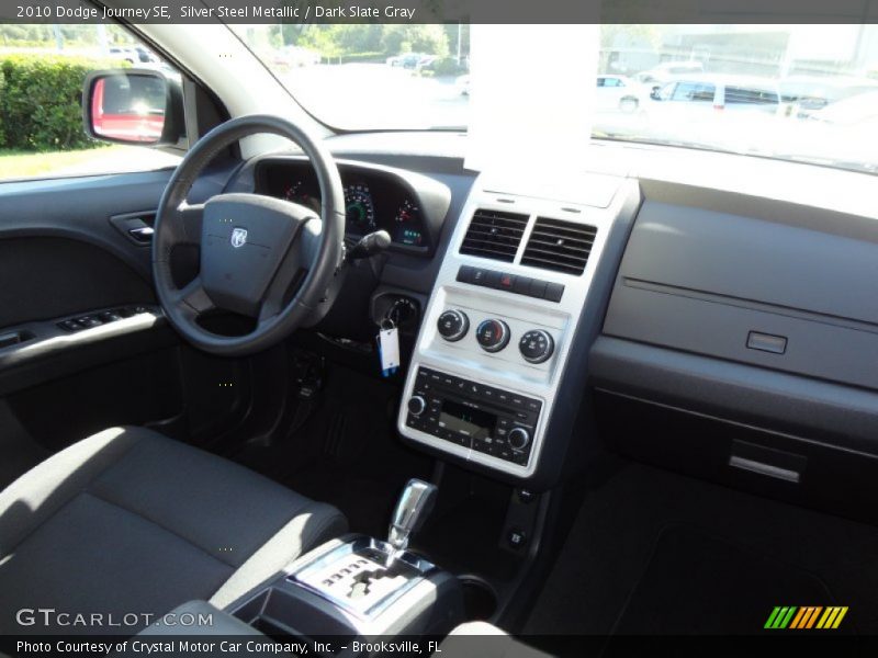 Silver Steel Metallic / Dark Slate Gray 2010 Dodge Journey SE