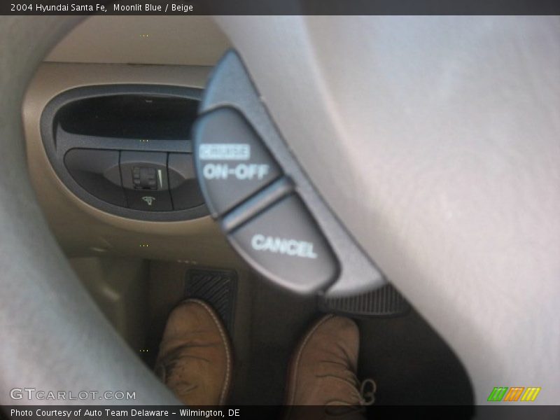 Moonlit Blue / Beige 2004 Hyundai Santa Fe