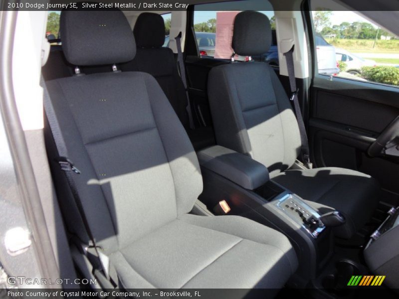Silver Steel Metallic / Dark Slate Gray 2010 Dodge Journey SE