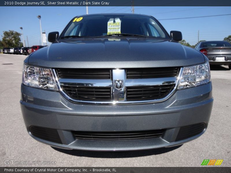 Silver Steel Metallic / Dark Slate Gray 2010 Dodge Journey SE