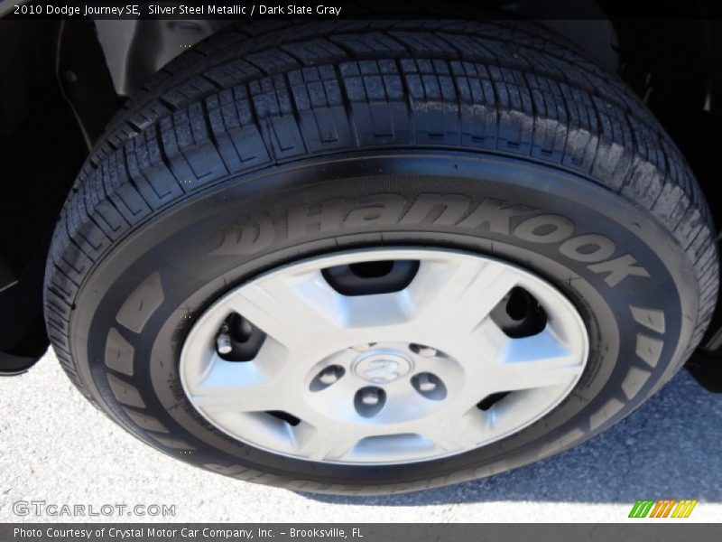 Silver Steel Metallic / Dark Slate Gray 2010 Dodge Journey SE