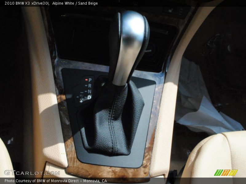 Alpine White / Sand Beige 2010 BMW X3 xDrive30i