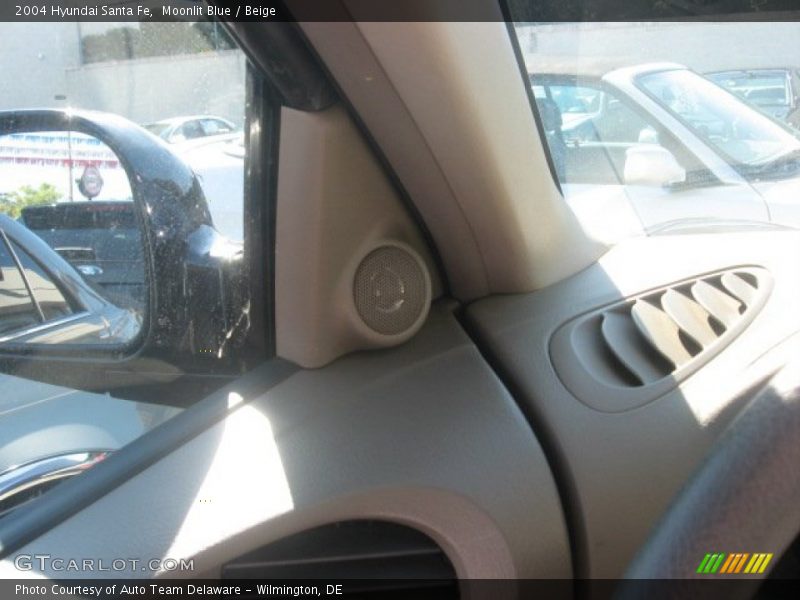Moonlit Blue / Beige 2004 Hyundai Santa Fe
