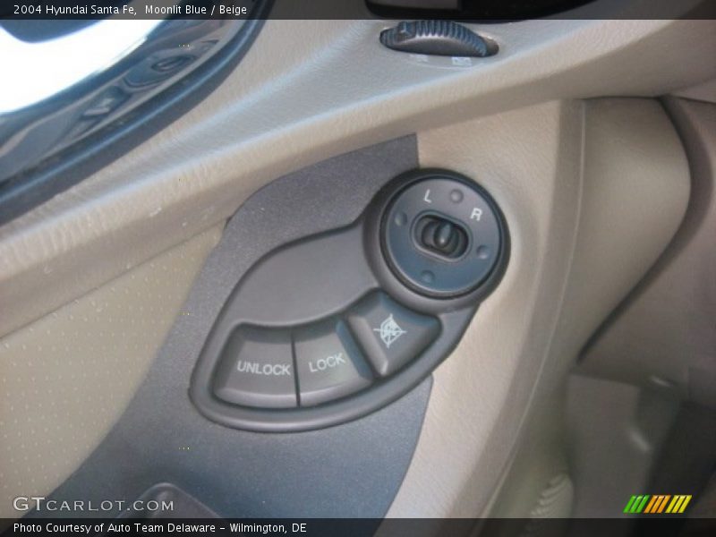 Moonlit Blue / Beige 2004 Hyundai Santa Fe