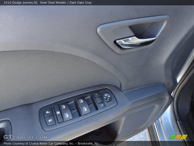 Silver Steel Metallic / Dark Slate Gray 2010 Dodge Journey SE