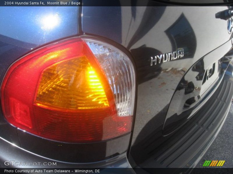 Moonlit Blue / Beige 2004 Hyundai Santa Fe