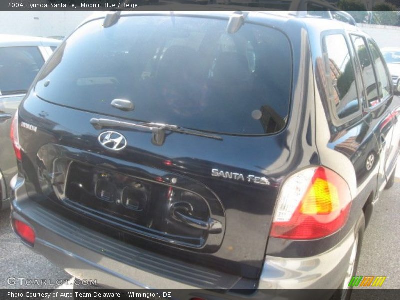 Moonlit Blue / Beige 2004 Hyundai Santa Fe