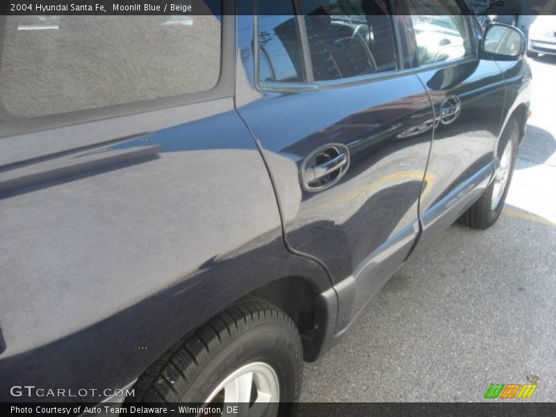 Moonlit Blue / Beige 2004 Hyundai Santa Fe