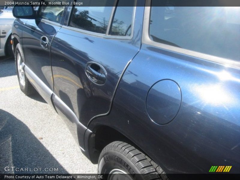 Moonlit Blue / Beige 2004 Hyundai Santa Fe
