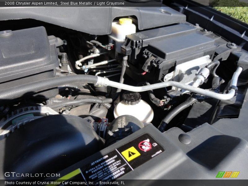  2008 Aspen Limited Engine - 4.7 Liter SOHC 16V Flex-Fuel Magnum V8