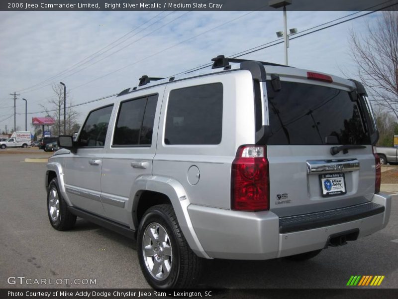 Bright Silver Metallic / Medium Slate Gray 2006 Jeep Commander Limited