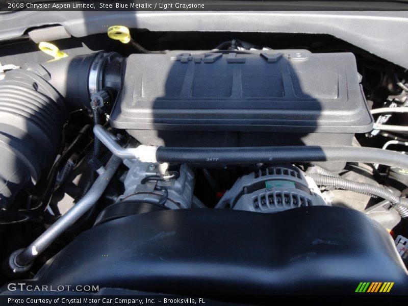  2008 Aspen Limited Engine - 4.7 Liter SOHC 16V Flex-Fuel Magnum V8