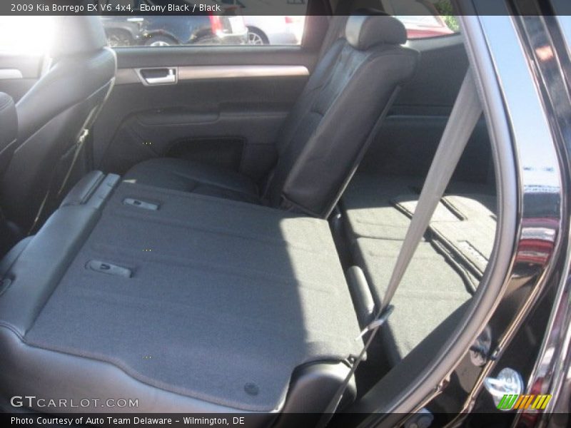 Ebony Black / Black 2009 Kia Borrego EX V6 4x4