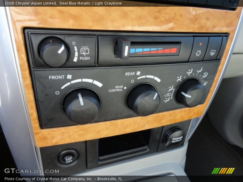 Controls of 2008 Aspen Limited