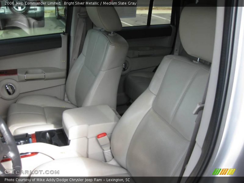 Bright Silver Metallic / Medium Slate Gray 2006 Jeep Commander Limited