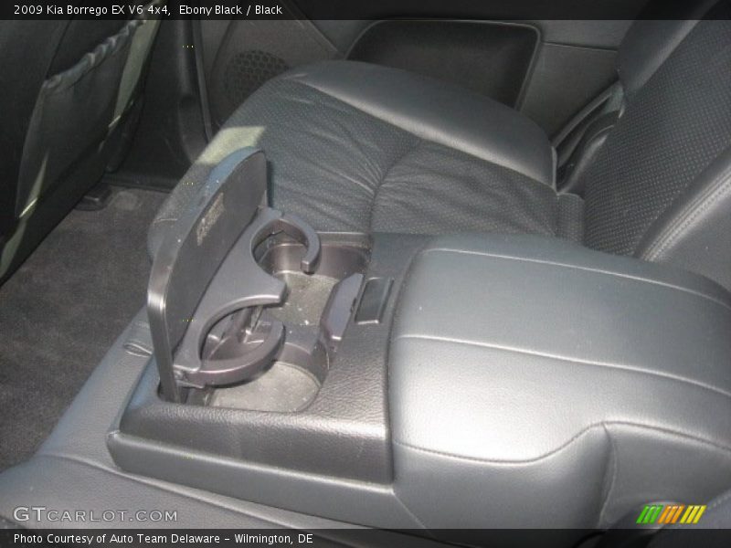 Ebony Black / Black 2009 Kia Borrego EX V6 4x4
