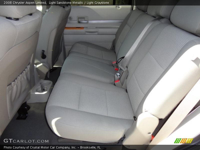 Light Sandstone Metallic / Light Graystone 2008 Chrysler Aspen Limited