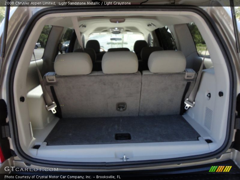 Light Sandstone Metallic / Light Graystone 2008 Chrysler Aspen Limited