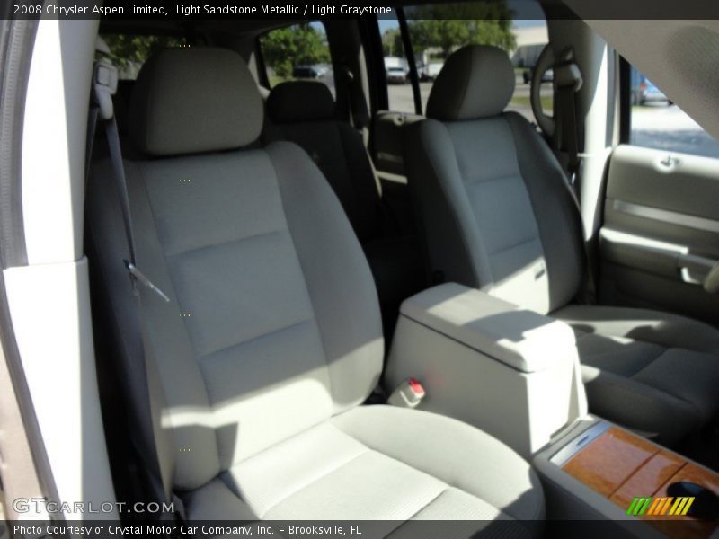 Light Sandstone Metallic / Light Graystone 2008 Chrysler Aspen Limited