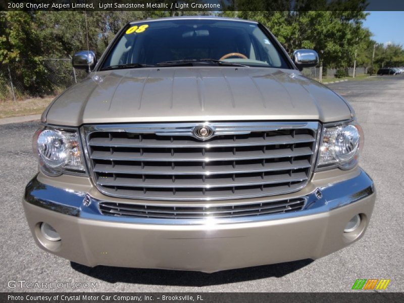 Light Sandstone Metallic / Light Graystone 2008 Chrysler Aspen Limited