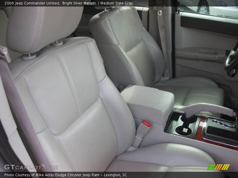 Bright Silver Metallic / Medium Slate Gray 2006 Jeep Commander Limited