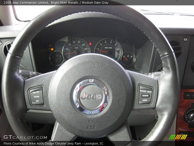 Bright Silver Metallic / Medium Slate Gray 2006 Jeep Commander Limited