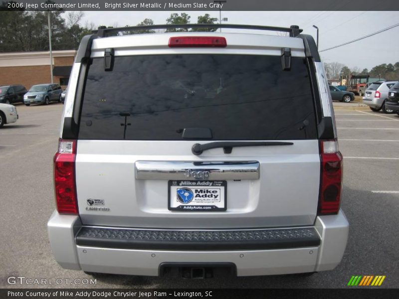 Bright Silver Metallic / Medium Slate Gray 2006 Jeep Commander Limited
