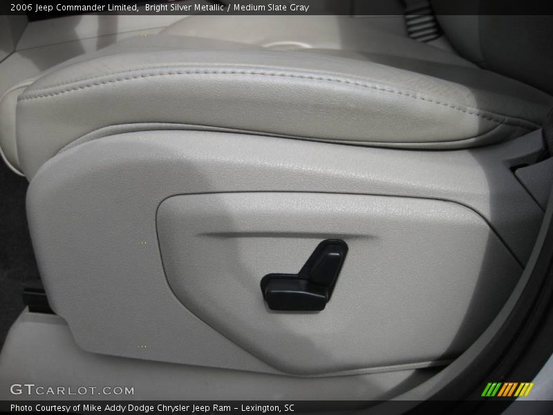 Bright Silver Metallic / Medium Slate Gray 2006 Jeep Commander Limited