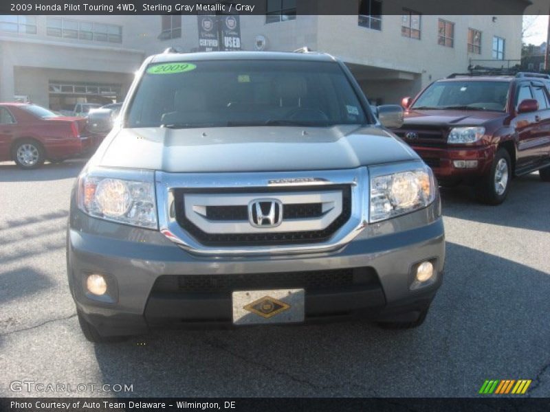 Sterling Gray Metallic / Gray 2009 Honda Pilot Touring 4WD
