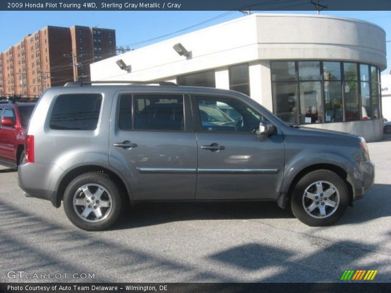 Sterling Gray Metallic / Gray 2009 Honda Pilot Touring 4WD