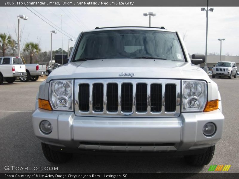 Bright Silver Metallic / Medium Slate Gray 2006 Jeep Commander Limited