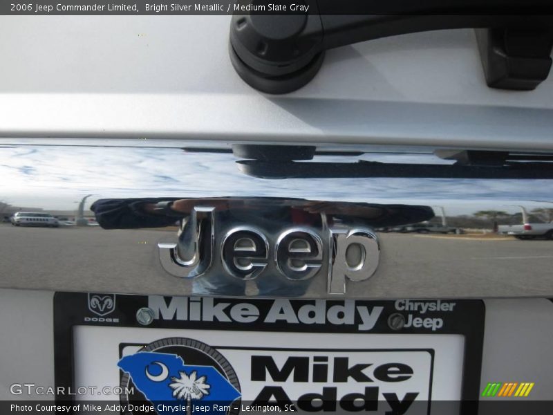 Bright Silver Metallic / Medium Slate Gray 2006 Jeep Commander Limited