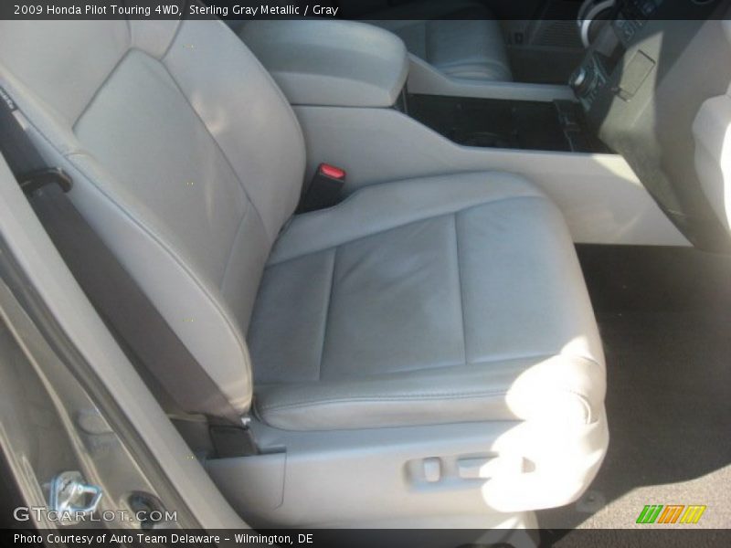 Sterling Gray Metallic / Gray 2009 Honda Pilot Touring 4WD