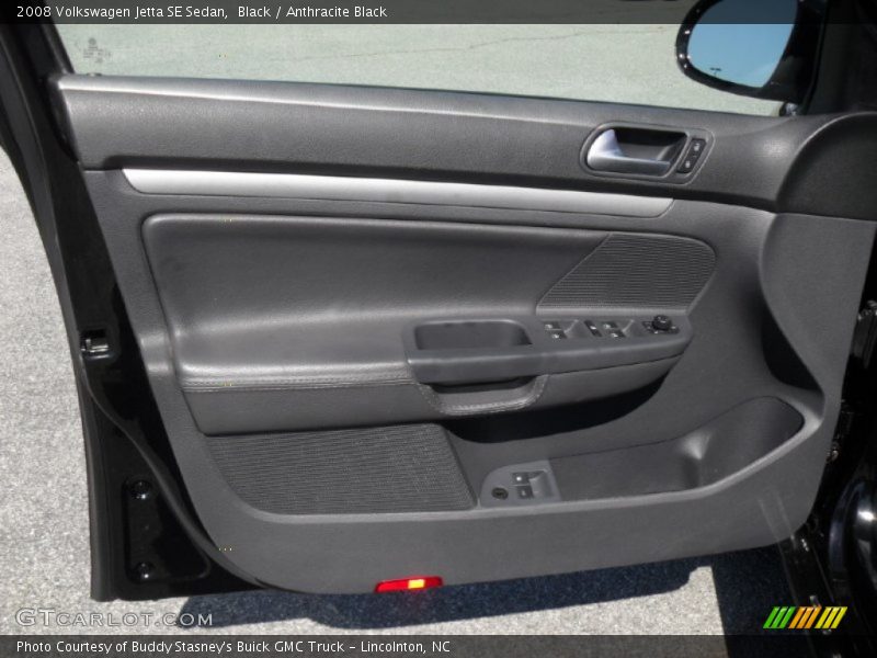 Black / Anthracite Black 2008 Volkswagen Jetta SE Sedan